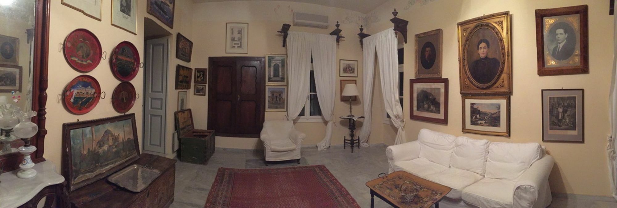 Aristocratic 19Th Century Neo Classical Mansion With Private Pool Finikas (Syros) Exterior foto