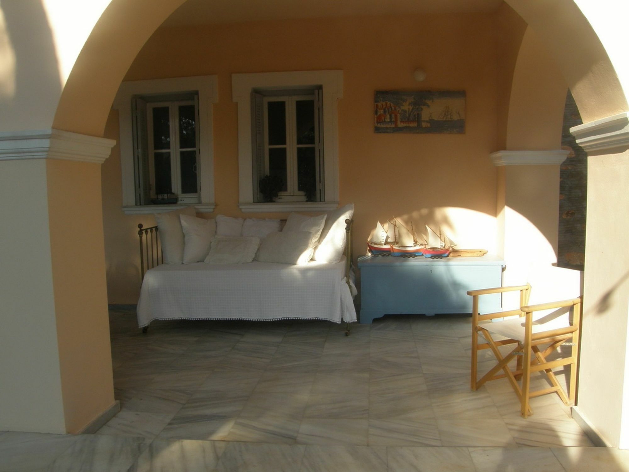 Aristocratic 19Th Century Neo Classical Mansion With Private Pool Finikas (Syros) Exterior foto