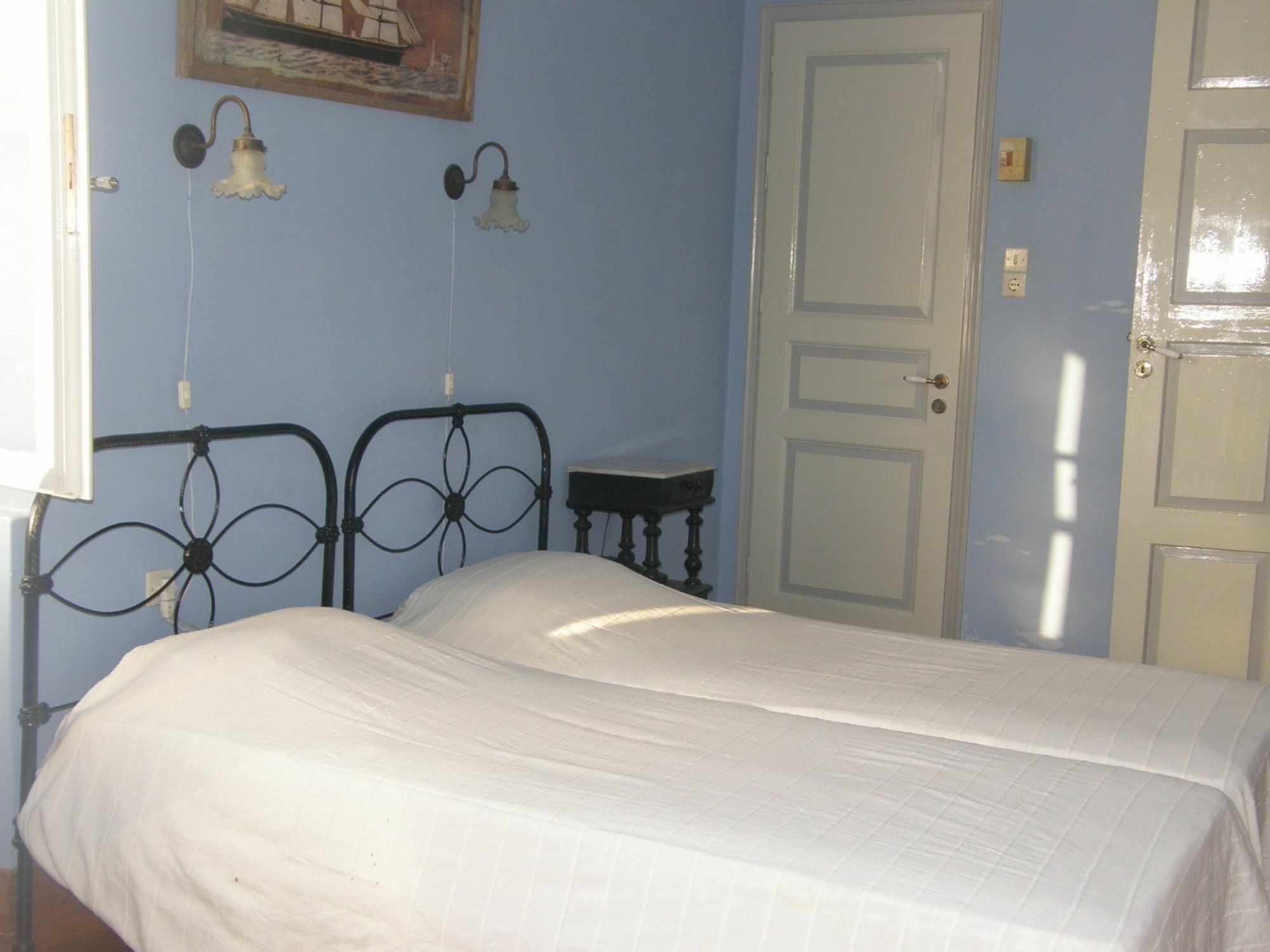 Aristocratic 19Th Century Neo Classical Mansion With Private Pool Finikas (Syros) Exterior foto